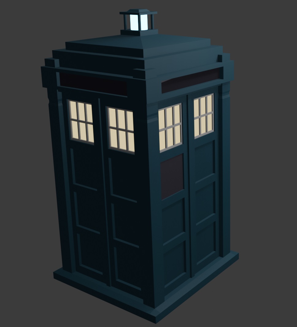 tardis 3d